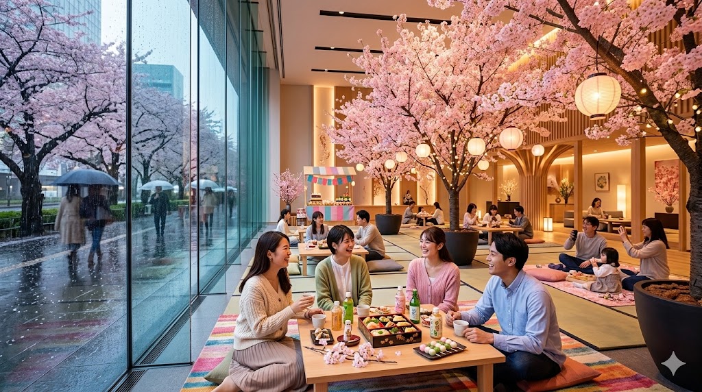 【雨の日でも楽しめる】室内お花見＆インドア桜イベント特集