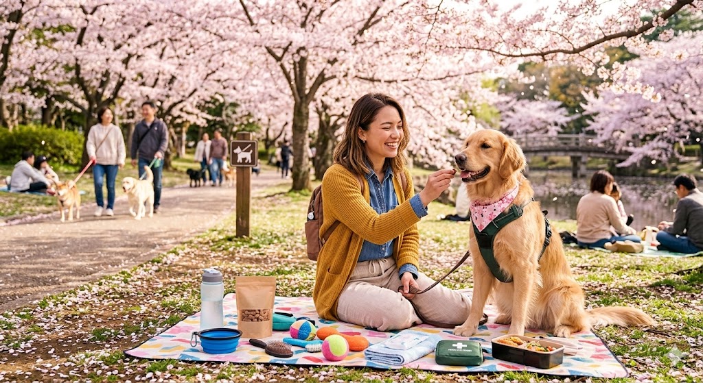 ペットと一緒に楽しむお花見|犬連れOKスポット&持ち物チェックリスト
