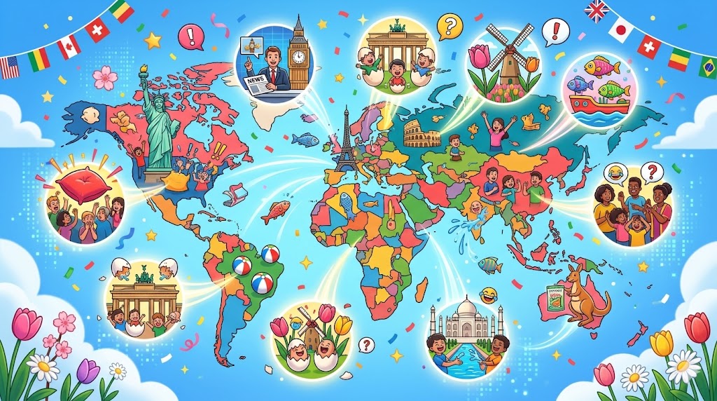 【海外のエイプリルフール】世界のジョーク文化とおもしろ習慣10選 - 