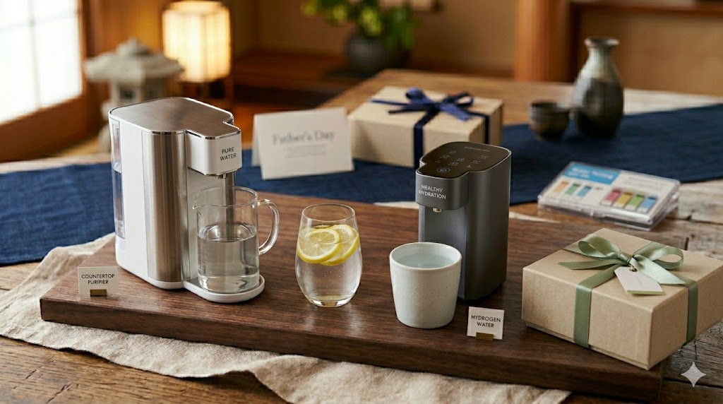 【2026年】父の日に贈るウォーターサーバー・浄水器ギフト｜健康を気遣う実用プレゼント比較 - 