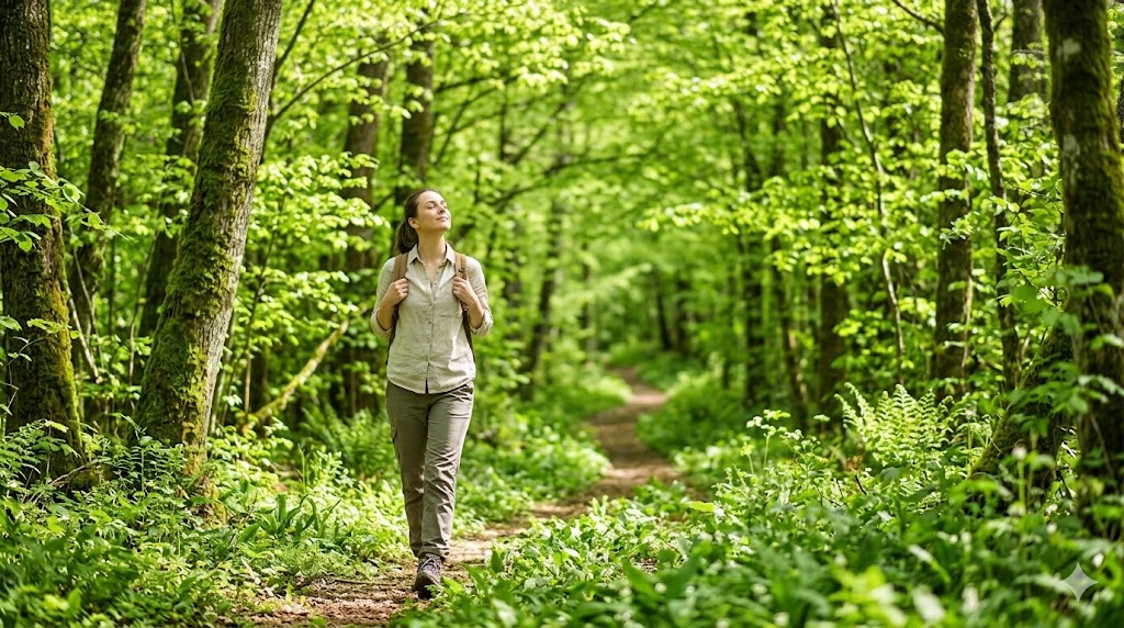 【健康効果】森林浴のリラックス効果と科学的効能|心と体を整える新緑散歩