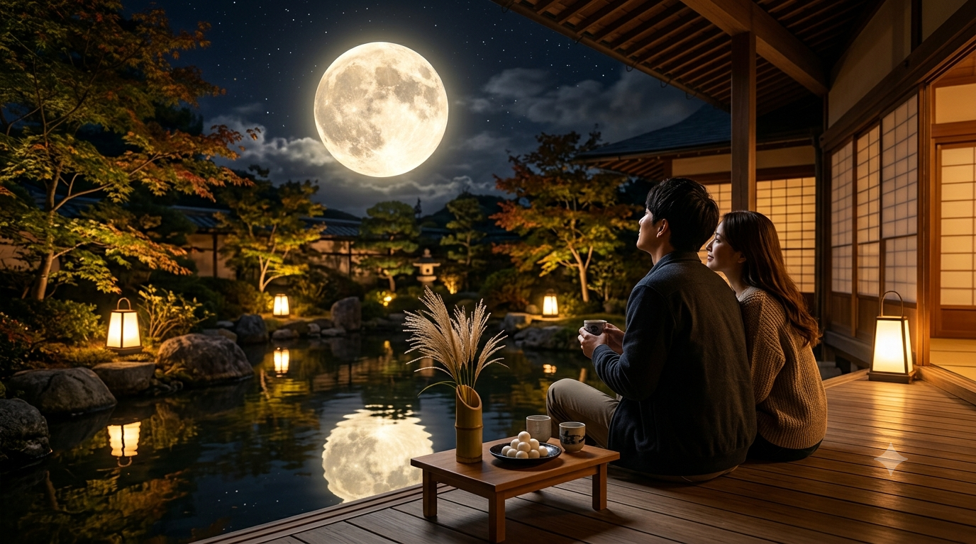 十五夜デートで特別な夜を|2026年お月見の楽しみ方&おすすめプラン