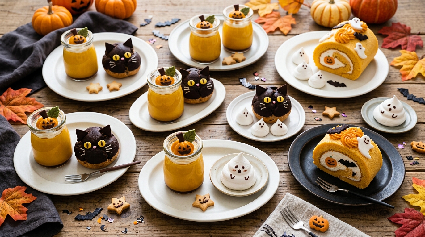 コンビニ ハロウィンスイーツ 2026 比較