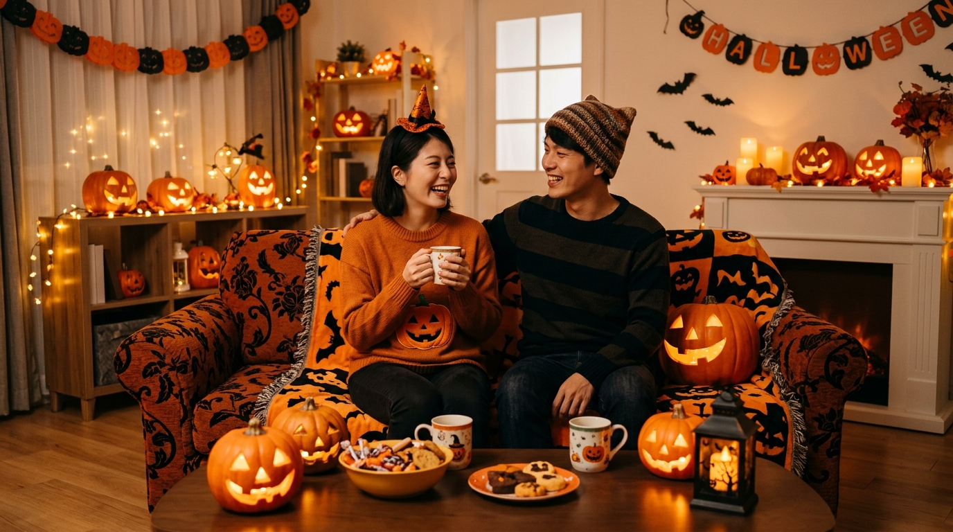 ハロウィン カップル 家デート 過ごし方
